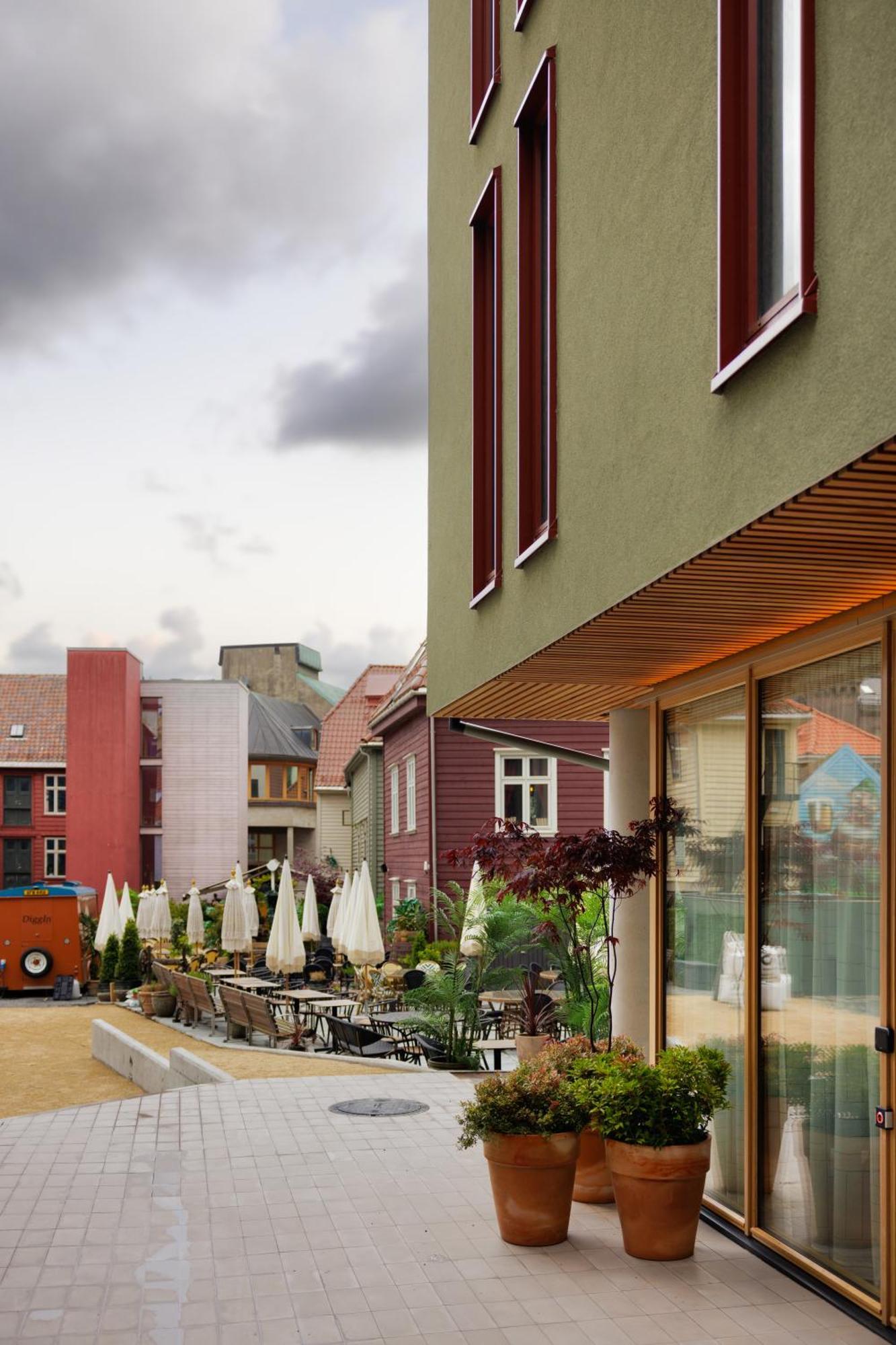 Skostredet Hotel Берген Екстериор снимка