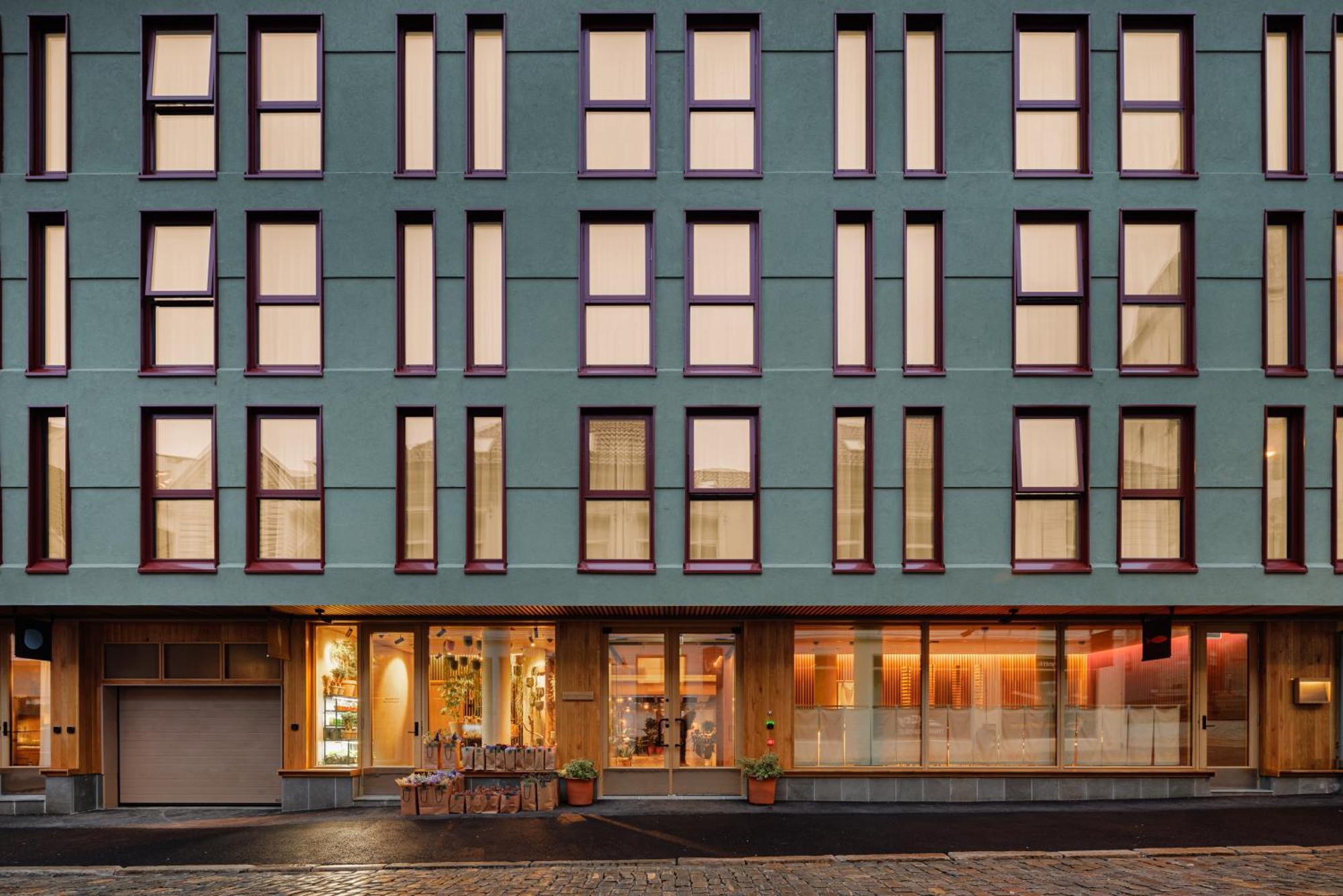 Skostredet Hotel Берген Екстериор снимка